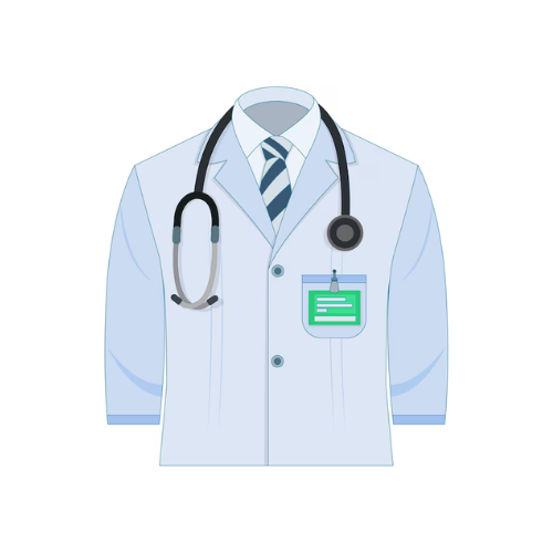 Classic Doctor's Coat for Medical Professionals - Image 5