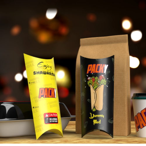 Eco-Friendly Shawarma Packaging Box - Image 5