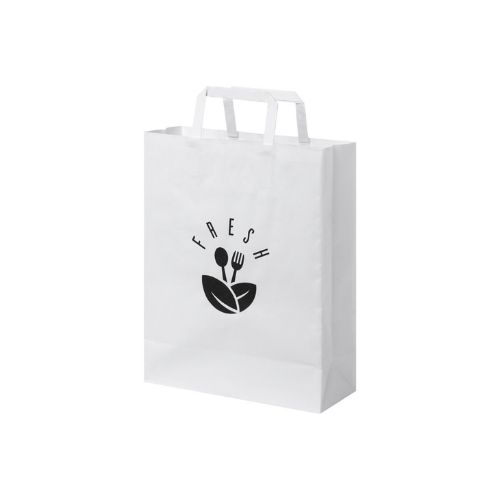 White Kraft Paper Bag - Elegant & Strong - Image 5