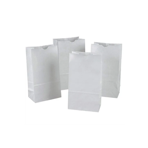 White Kraft Paper Bag - Elegant & Strong - Image 4