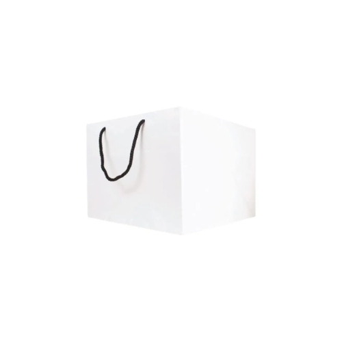 White Kraft Paper Bag - Elegant & Strong - Image 2